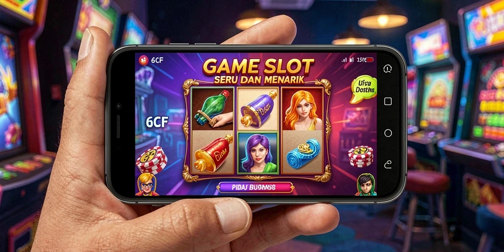 Menampilkan gameplay Slot 6CF yang seru dan mendebarkan.