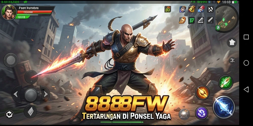 Screenshot game yang menunjukkan aksi pertarungan yang mendebarkan.