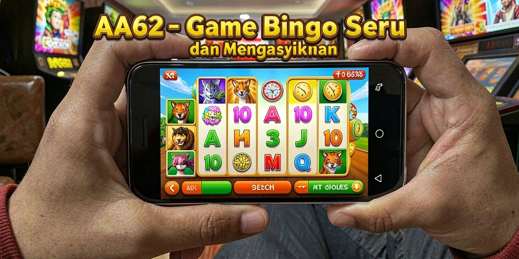 Tampilan gameplay Bingo yang mengasyikkan dan penuh warna.