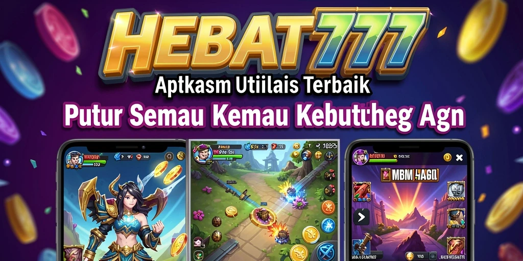 Tampilan antarmuka HEBAT777 dengan berbagai fitur lengkap untuk pengguna.