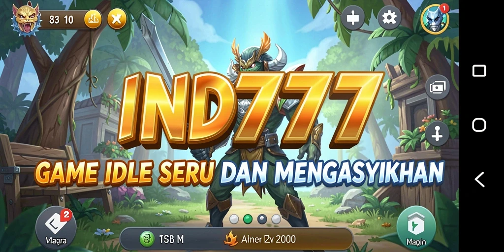 Tampilan menarik dari gameplay IND777 yang menampilkan berbagai karakter dan sumber daya.