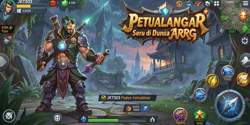 Gameplay menegangkan dengan grafis yang memukau di JKT303.