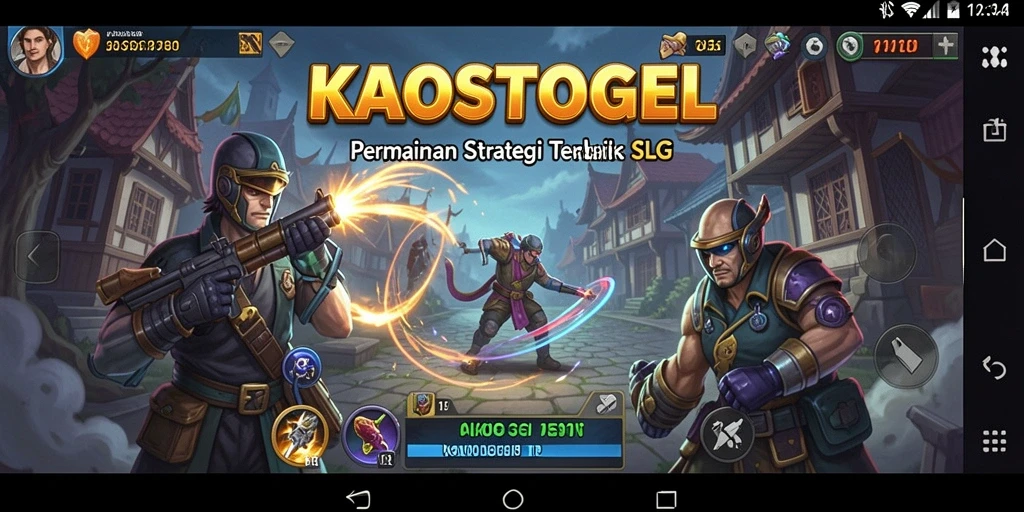 Gameplay KAOSTOGEL menampilkan strategi mendalam dan pertarungan epik.