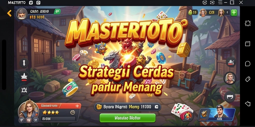 Screenshot gameplay MASTERTOTO menampilkan aksi strategi yang intens.