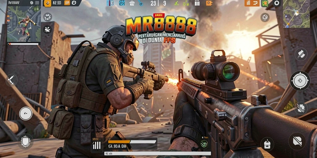 Tangkapan layar dari gameplay MR888 yang menegangkan dan dinamis.