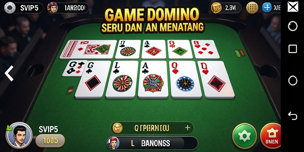 Menampilkan gameplay seru dari SVIP5 dengan teman bermain.