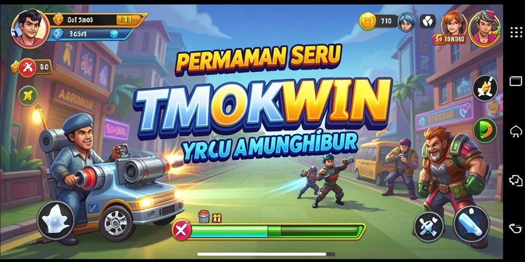 Tampilan gameplay seru dan menantang dari TMOKWIN.