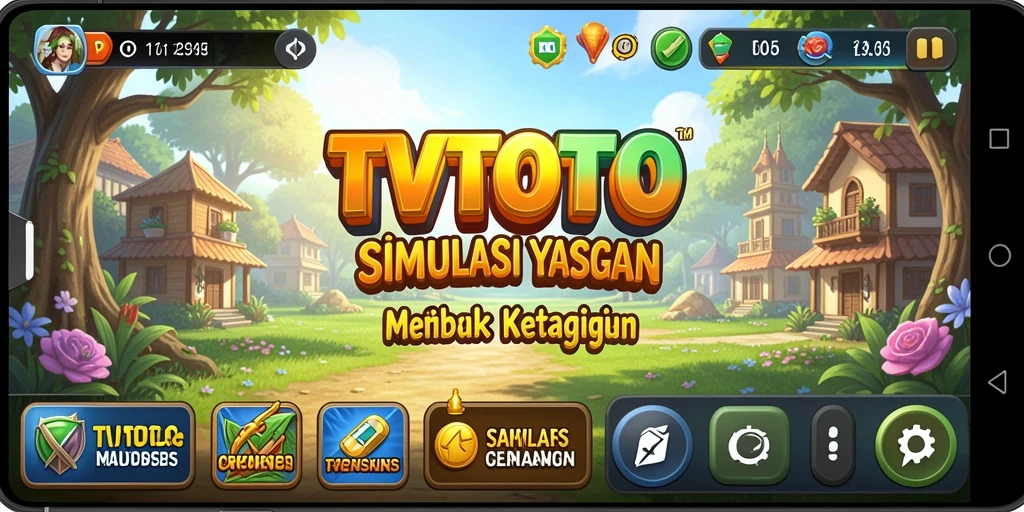 Tampilan gameplay <strong>TVTOTO</strong> yang menarik dan realistis dalam dunia simulasi.