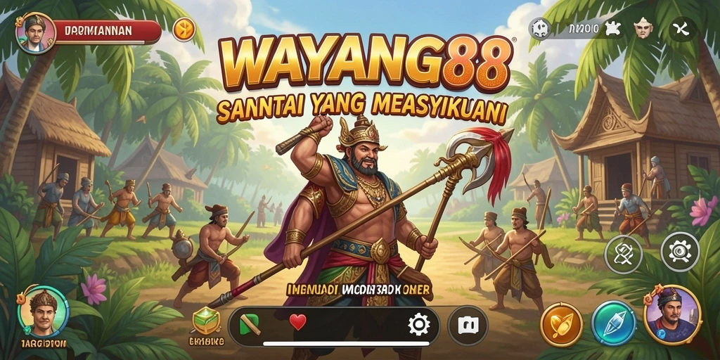 Tampilan gameplay WAYANG88 yang menarik dan seru.